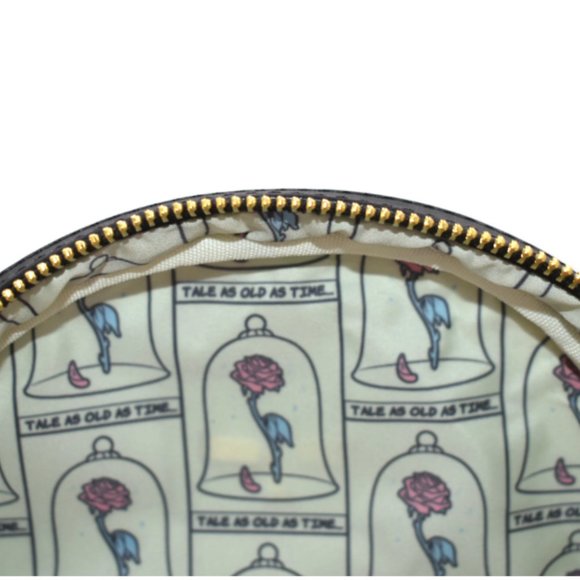 Loungefly Disney Beauty & The Beast Comic AOP Mini Backpack